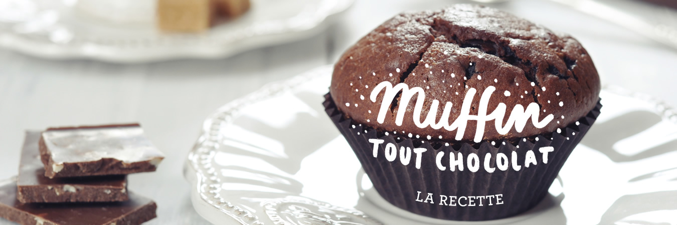 Recette de Muffin tout chocolat